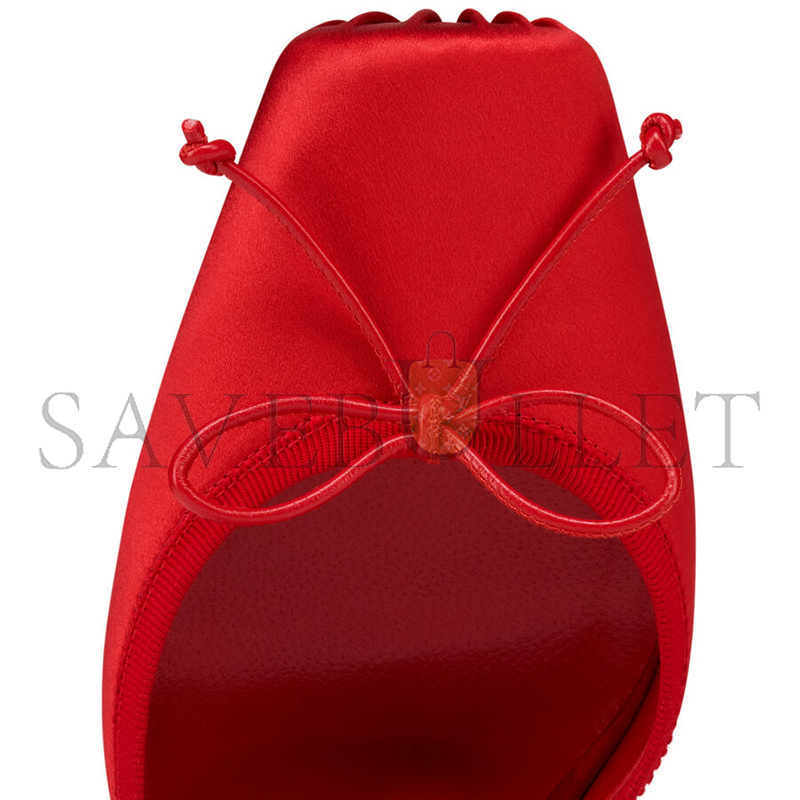 CHRISTIAN LOUBOUTIN CASSIA LACE UP 100 MM STRAPPY PUMPS 1250498R558